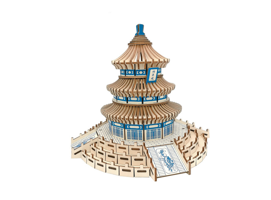 Woodcraft Drevené 3D puzzle Chrám nebies