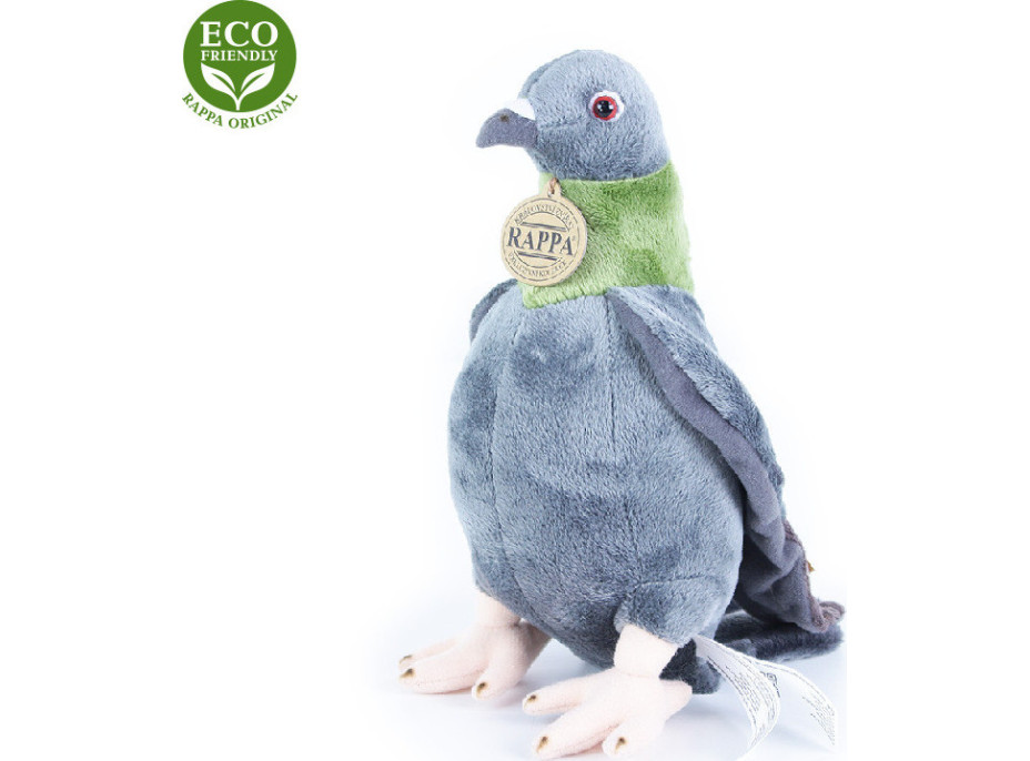 Rappa Plyšový holub 23 cm ECO-FRIENDLY