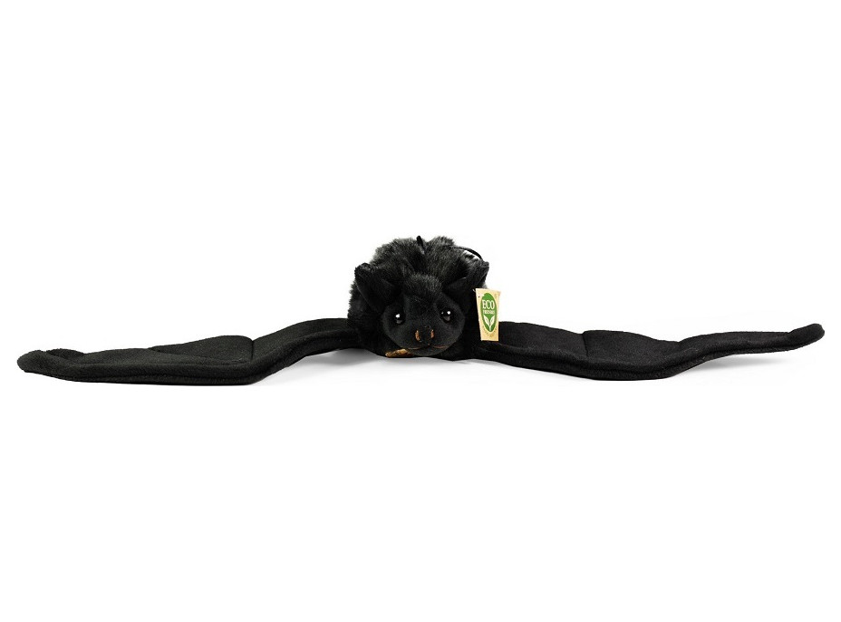 Rappa Plyšový netopier čierny 16 cm ECO-FRIENDLY