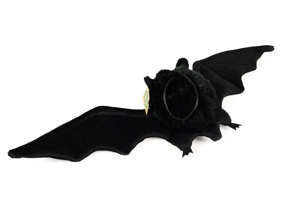 Rappa Plyšový netopier čierny 16 cm ECO-FRIENDLY