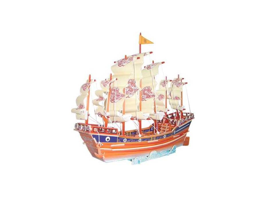 Woodcraft Drevené 3D puzzle plachetnica PC131