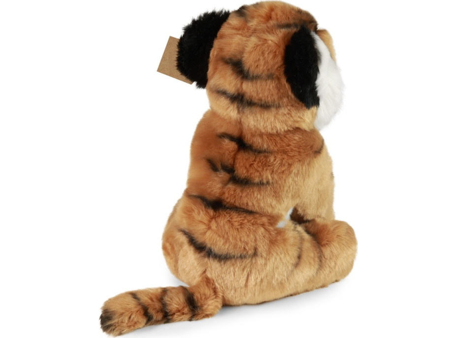 Rappa Plyšový tiger sediaci 30 cm ECO-FRIENDLY