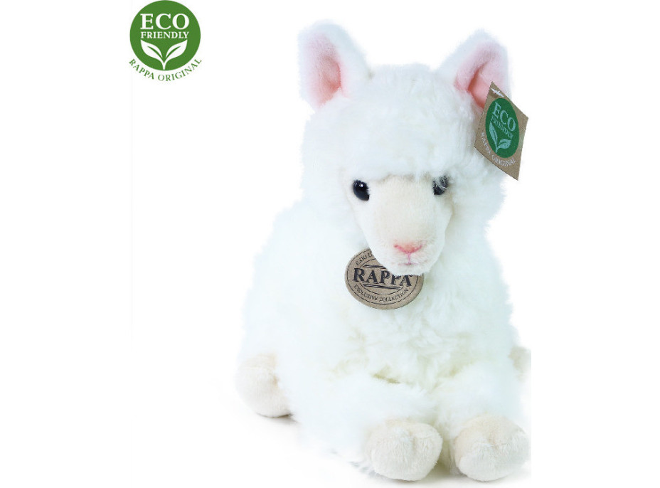 Rappa Plyšová lama ležiaca 23 cm ECO-FRIENDLY