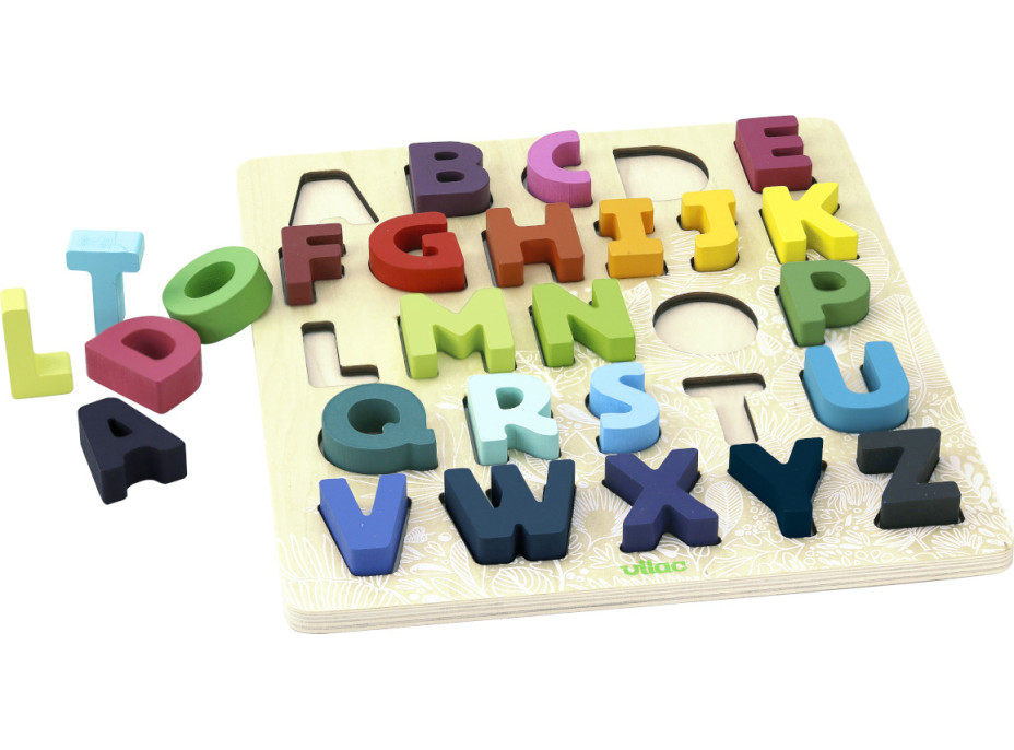 Vilac Vkladacie puzzle abeceda