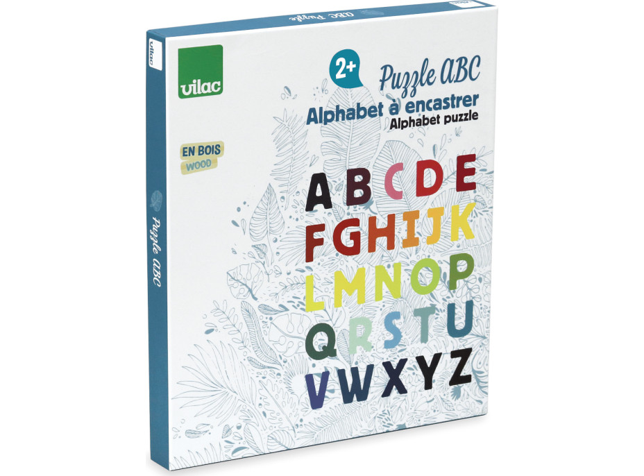 Vilac Vkladacie puzzle abeceda