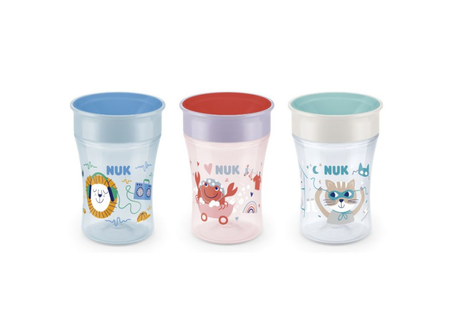 NUK hrnček Magic Cup s viečkom 230ml