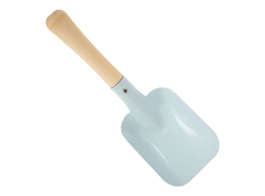 small foot Ľadvinka so záhradníckym náradím poškodený obal