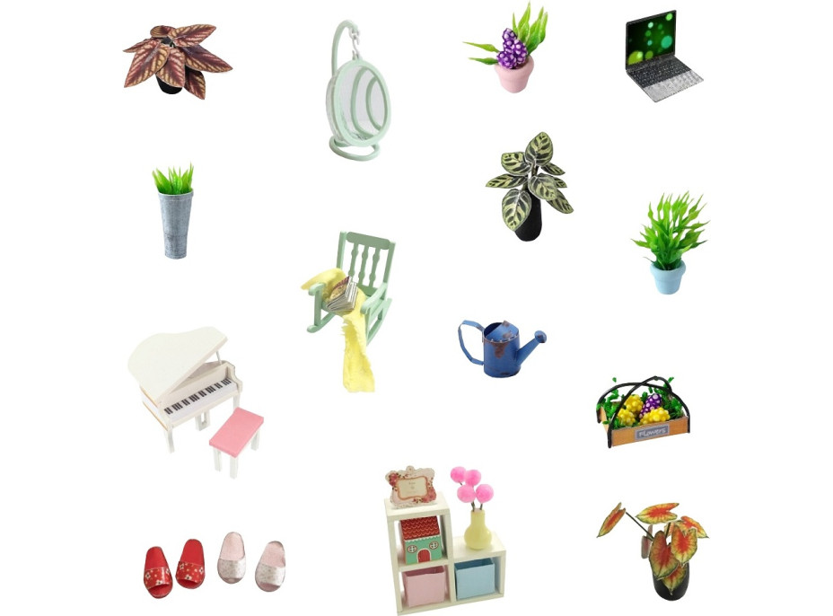 2Kids Toys miniatúra domčeka Dom Anniny ružovej melódie