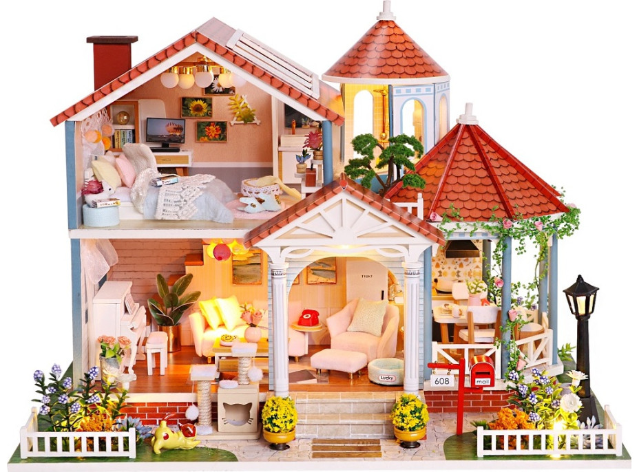 2Kids Toys miniatúra domčeka Dom farebné glazúry