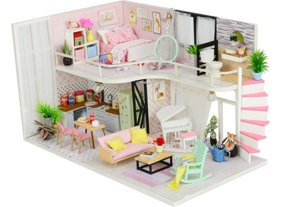 2Kids Toys miniatúra domčeka Dom Anniny ružovej melódie