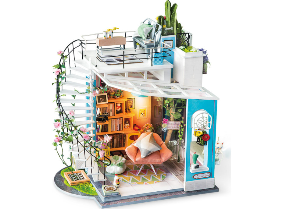 RoboTime miniatúra domčeka Podkrovie