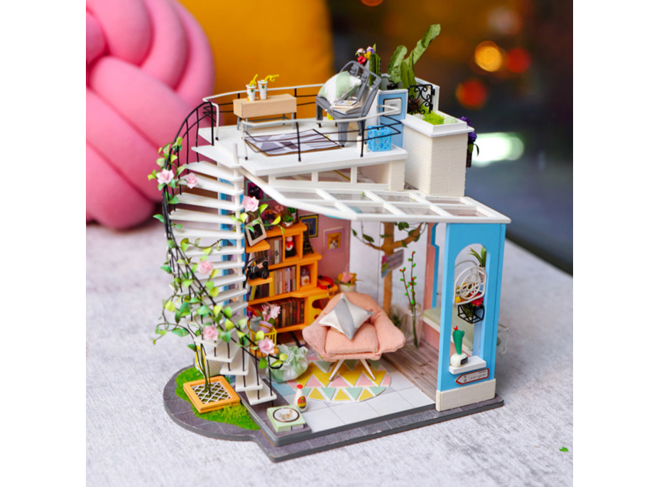 RoboTime miniatúra domčeka Podkrovie