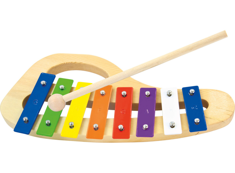 Bino Xylofón kovový oblúkový