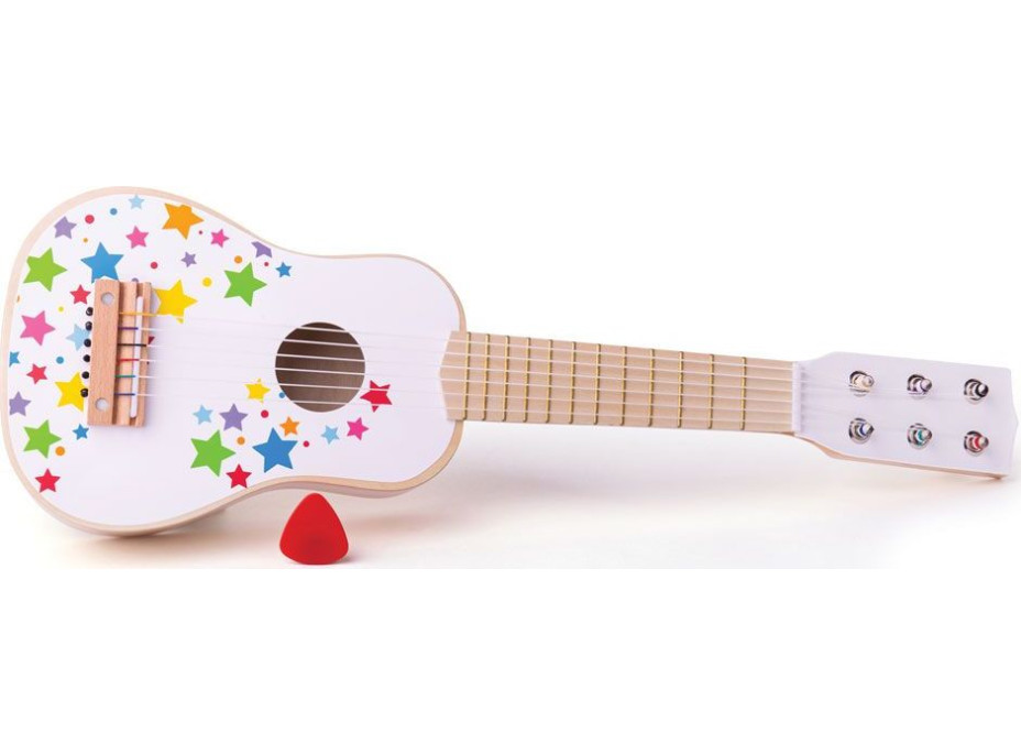 Bigjigs Toys Drevená gitara star