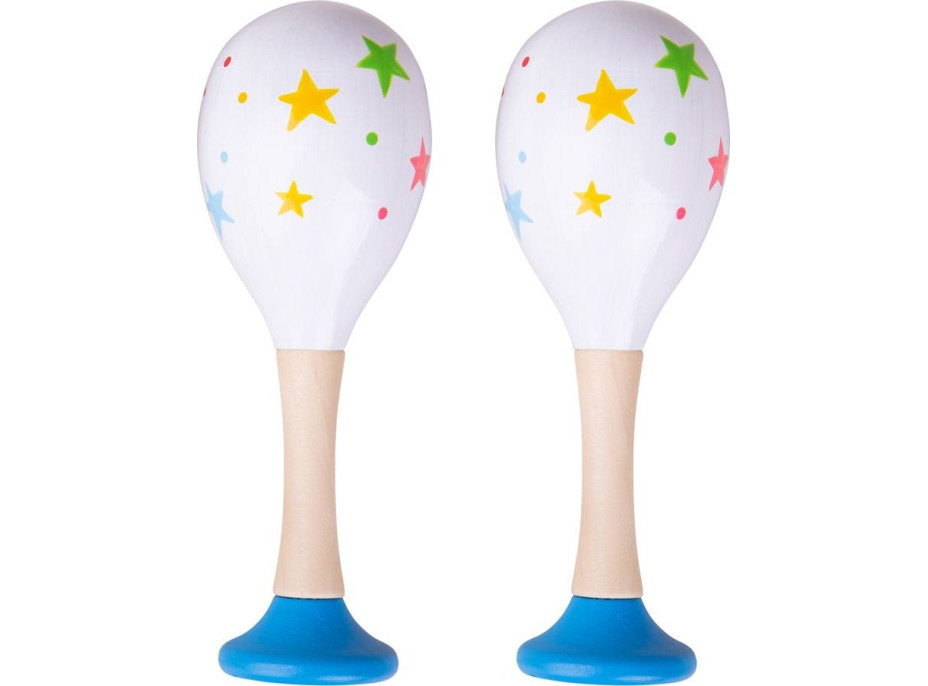 Bigjigs Toys Rumba guľa hviezdičky Junior 2 ks