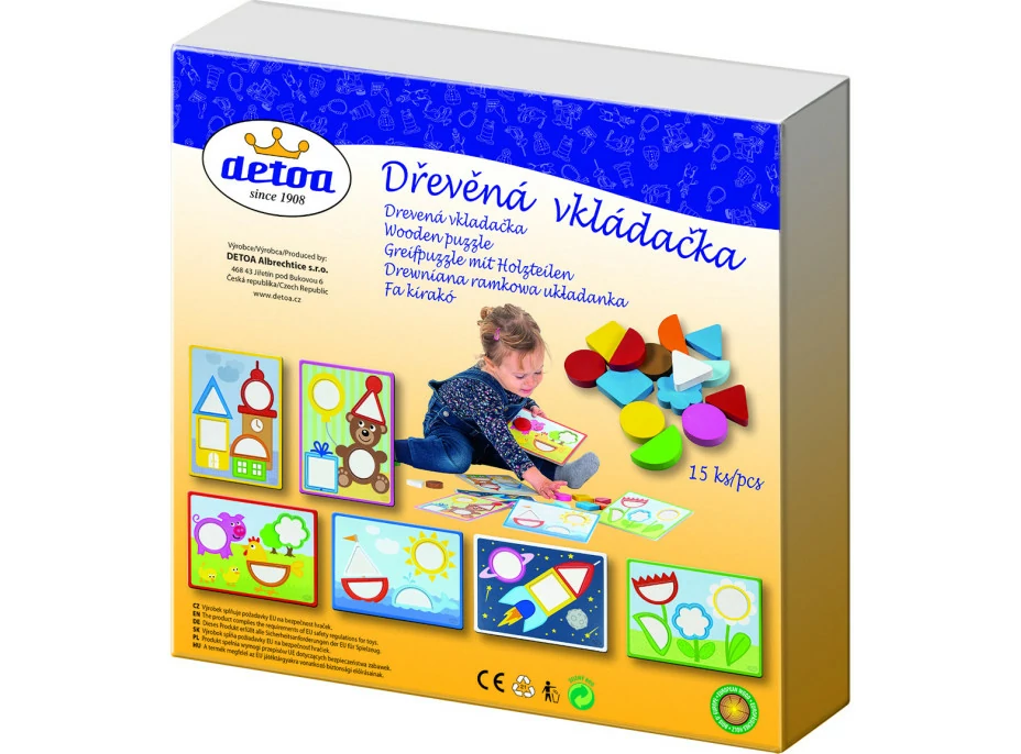 Detoa Drevená vkladačka