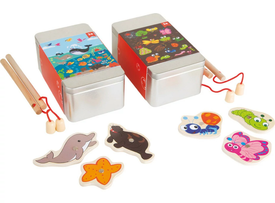 small foot Rybárčenie 2 sady v darčekových boxoch