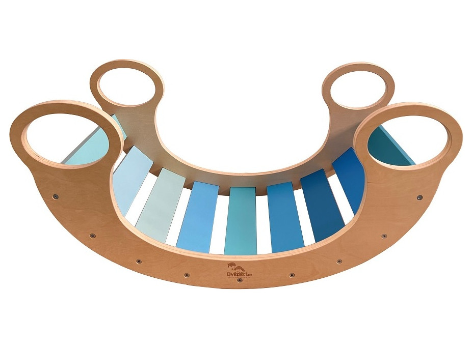 2Kids Toys Montessori modrá hojdačka