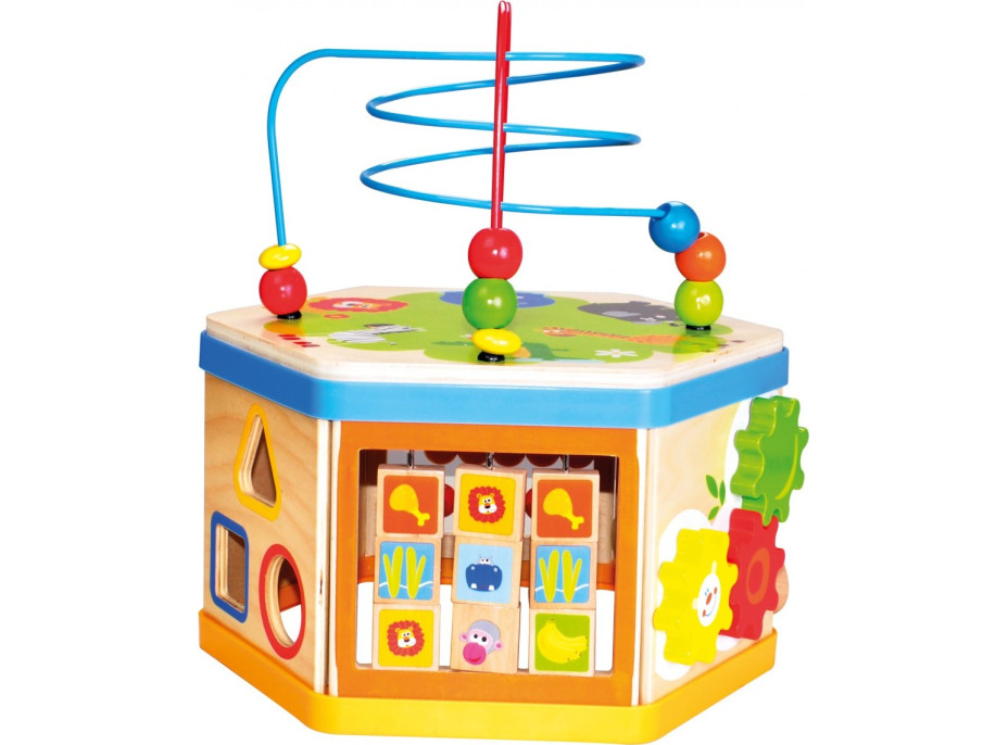 Bino Motorická kocka 7 v 1