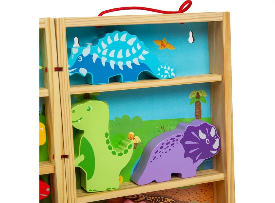 Bigjigs Toys Krabička na hranie dinosaury