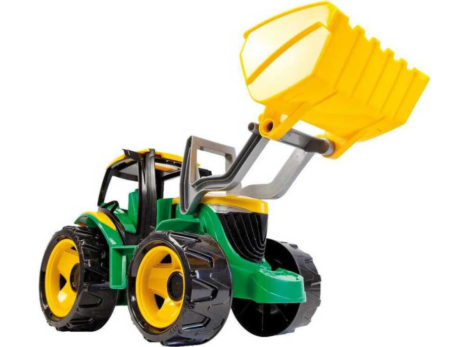 Lena Traktor s lyžicou zeleno žltý