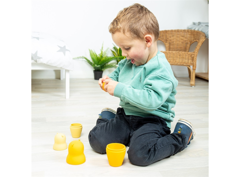 Bigjigs Toys Silikónoví medvedíci