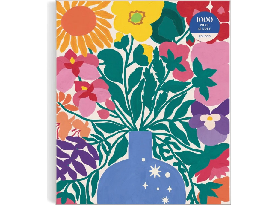 Galison Puzzle Kvety zverokruhu 1000 dielikov