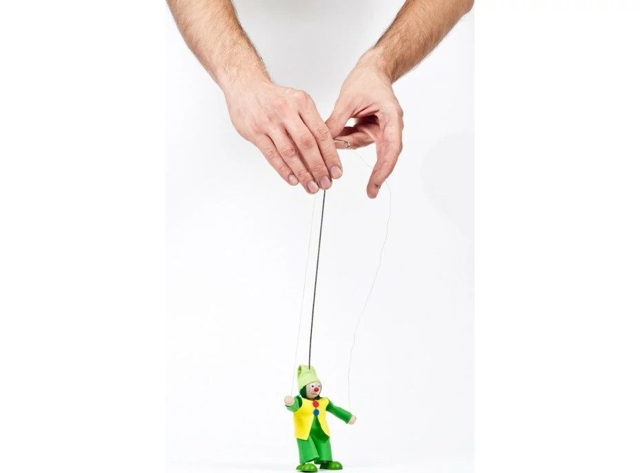 Gerlich Drevená bábka Vodník Čvachtal