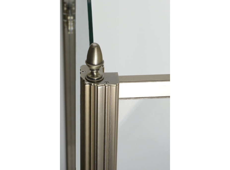 Gelco ANTIQUE štvorcový sprchovací kút, 900x900 mm, R varianta GQ1390RCGQ5690C