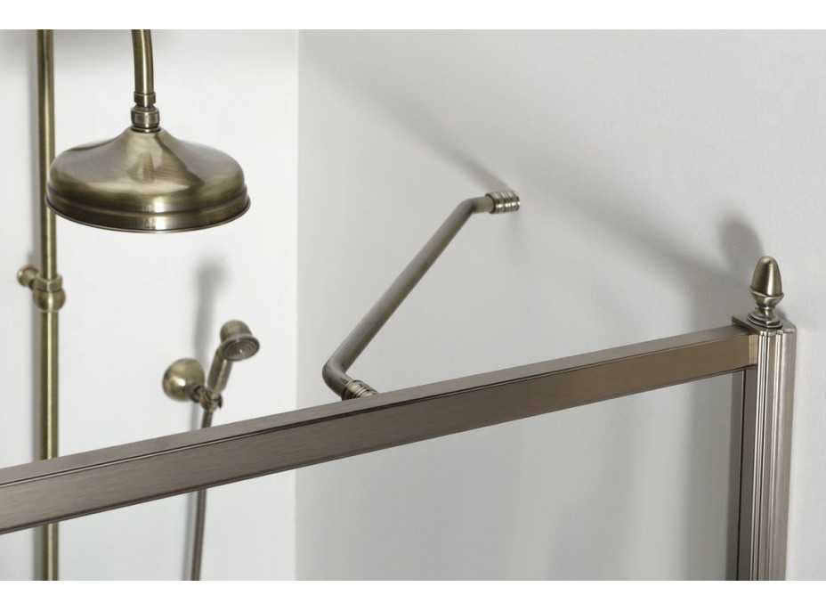 Gelco ANTIQUE štvorcový sprchovací kút, 900x900 mm, R varianta GQ1390RCGQ5690C