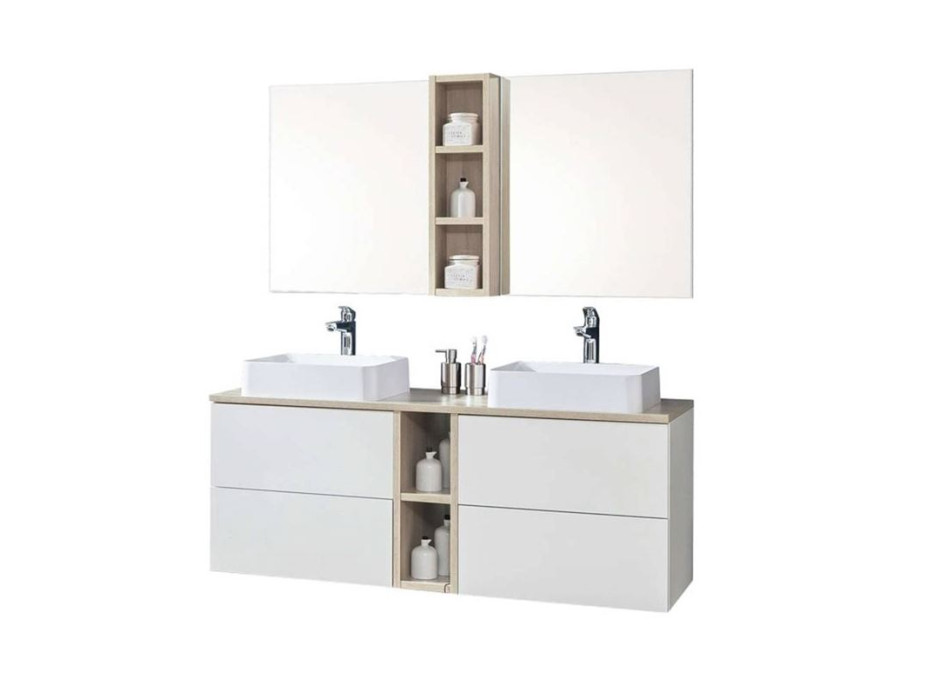 Kúpeľňová závesná skrinka pod umývadlo AIRA 101 cm