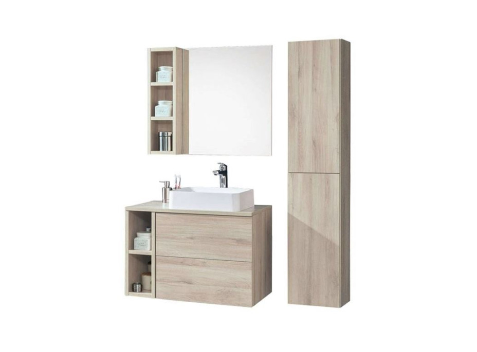 Kúpeľňová závesná skrinka pod umývadlo AIRA 101 cm