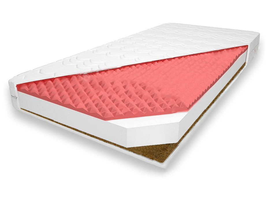 Detský penový matrac PREMIUM MAX RELAX 160x80x11 cm - kokos/pena/HR VISCO