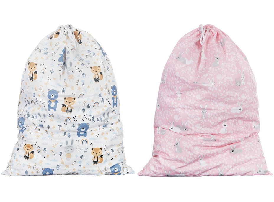 Obojstranné hniezdočko (kokon) pre bábätko - BABYMAM PREMIUM set 7v1 - Tajomná záhrada s marhuľovou minkou