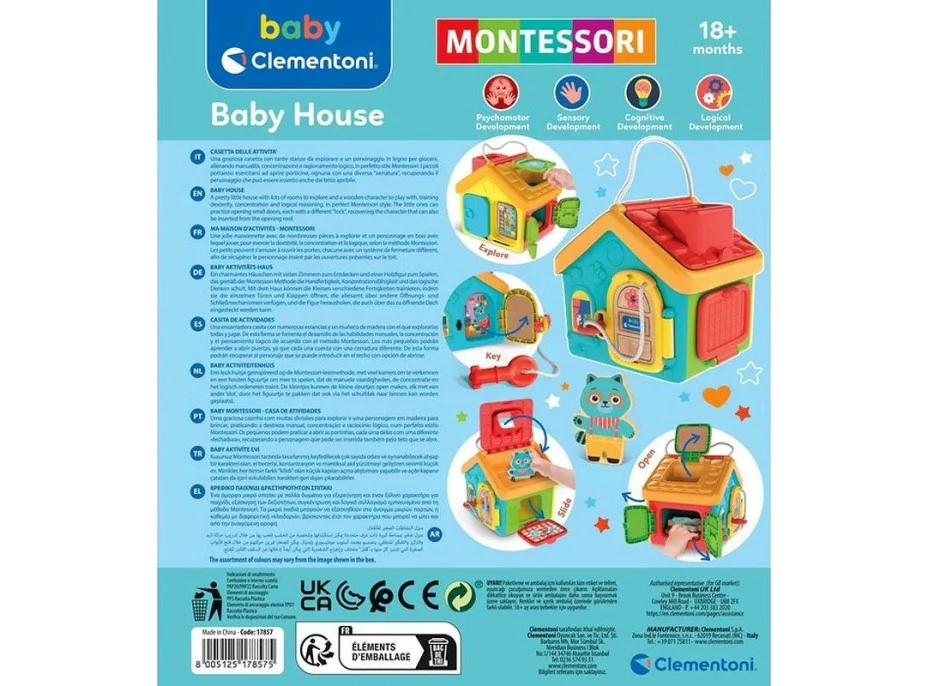 CLEMENTONI BABY Montessori domček