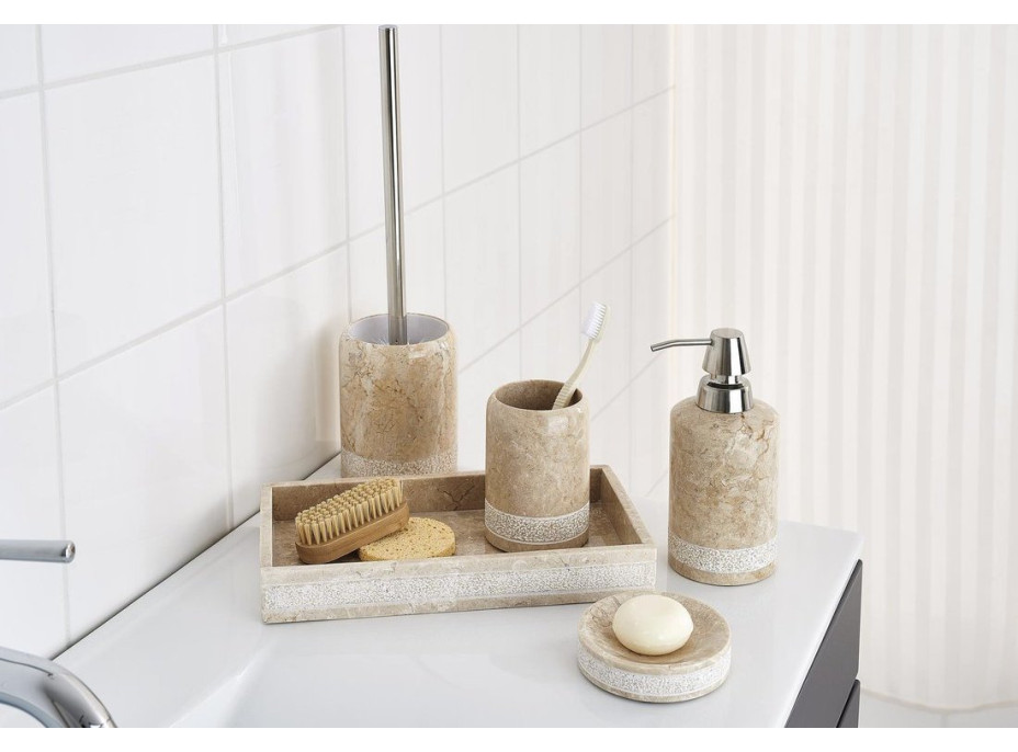 Ridder POSH WC kefa na postavenie, mramor, béžová 2234419