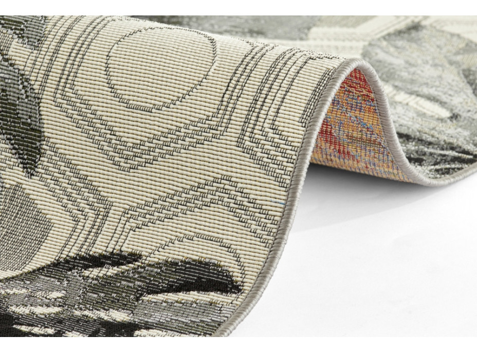 Kusový koberec Flair 105612 Gold Leaves Multicolored – na von aj na doma