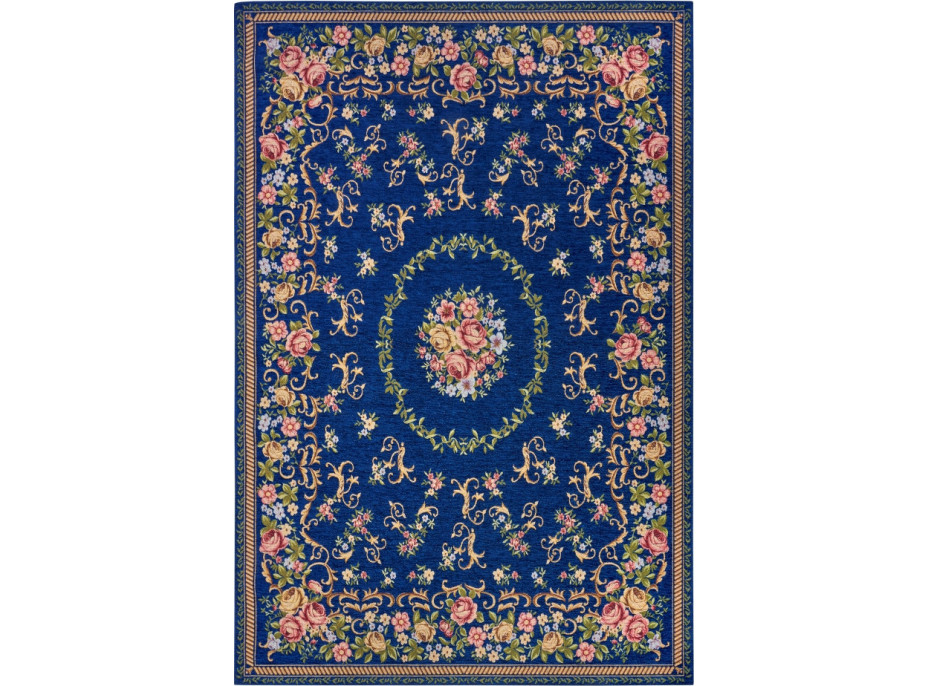 Kusový koberec Gobelin 105868 Blue Multicolored