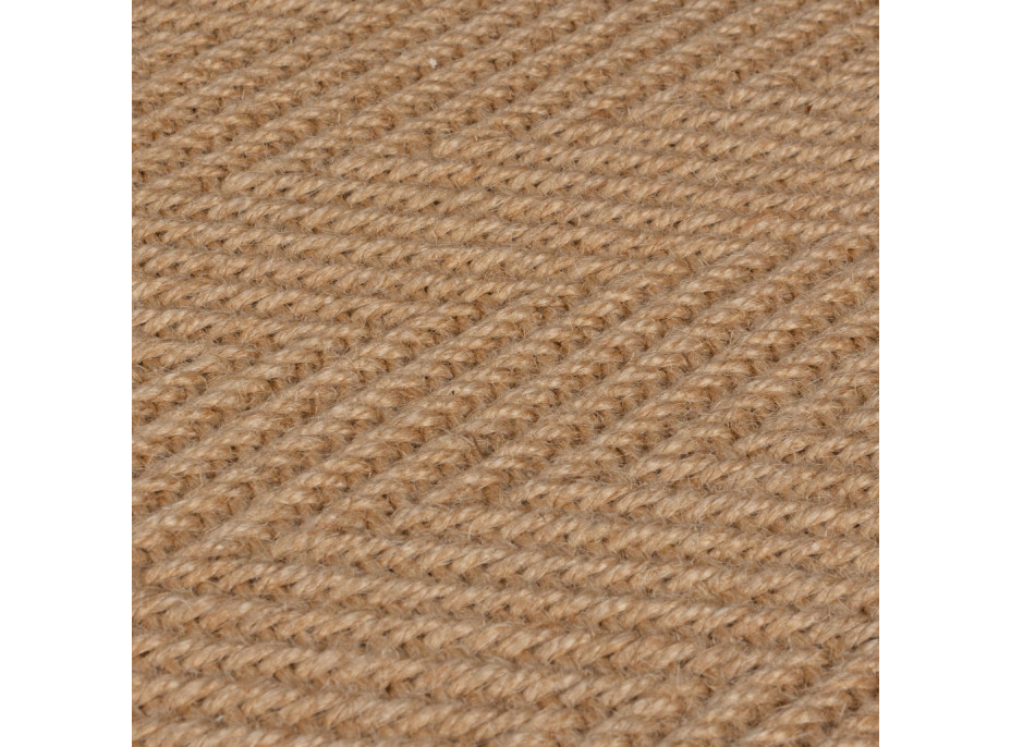 Kusový koberec Herringbone Border Kira Red