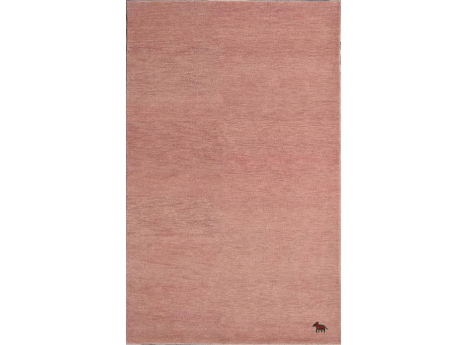 Ručne všívaný kusový koberec Asra wool pink