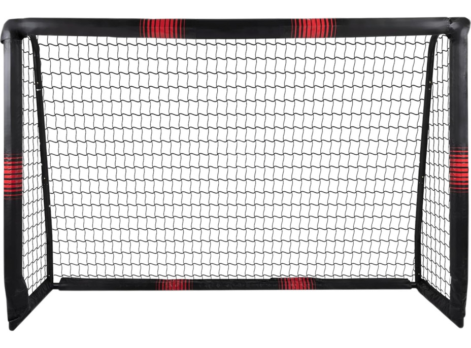 Futbalová bránka ANTONIO 180x120 cm - čierna / červená