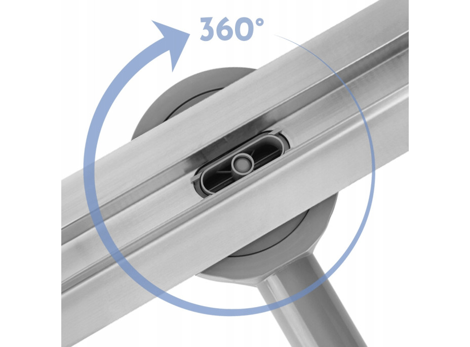 Odtokový sprchový žľab REA NEOX SLIM PRO - inox