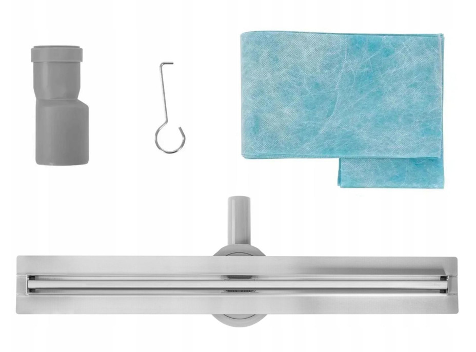 Odtokový sprchový žľab REA NEOX SLIM PRO - inox