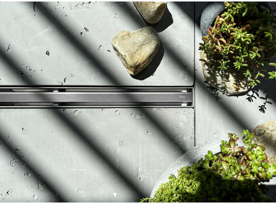 Odtokový sprchový žľab REA NEOX SLIM PRO - inox