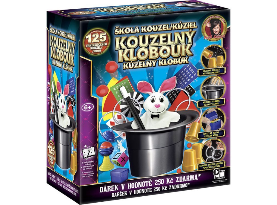 SPARKYS Škola kúziel: Kúzelný klobúk 125 kúziel a trikov