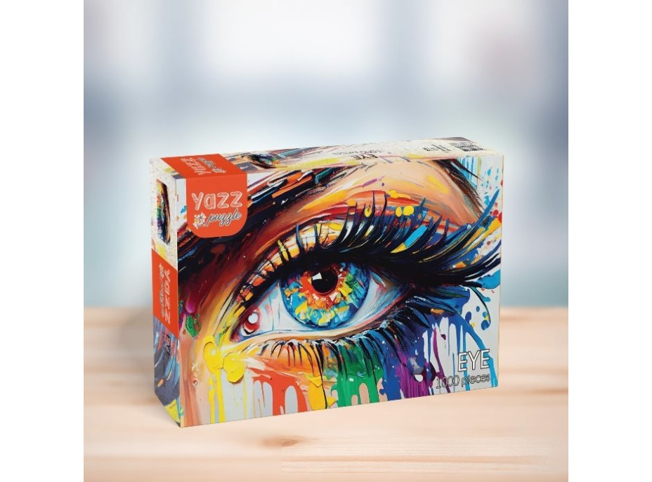 YAZZ Puzzle Farebné oko 1000 dielikov