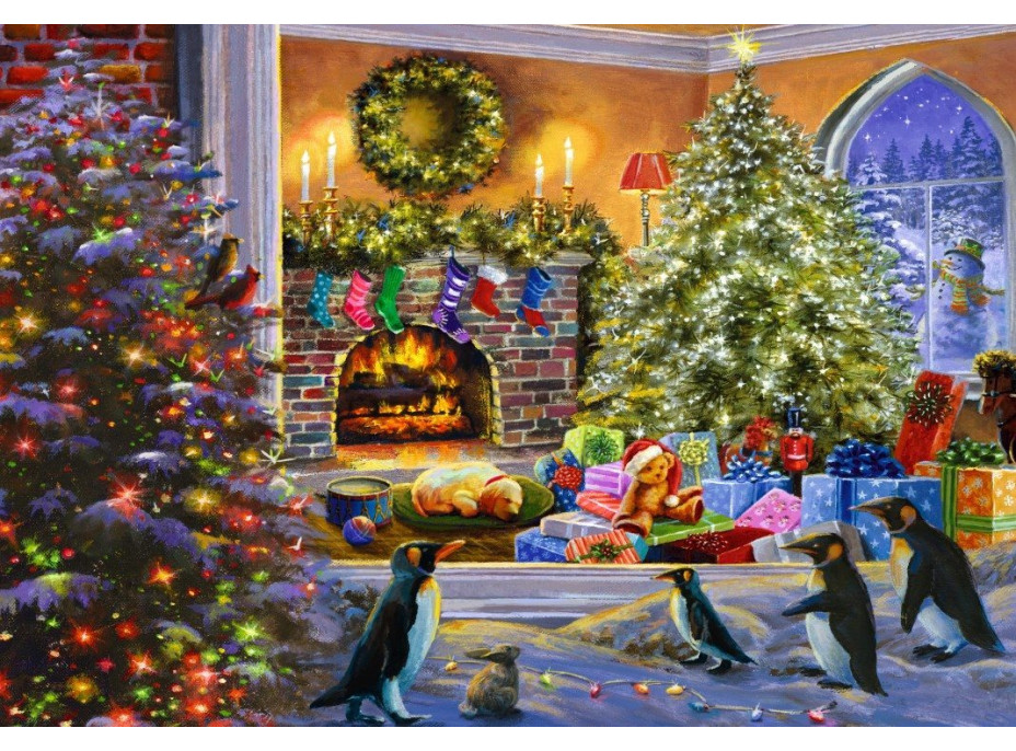 BLUEBIRD Puzzle Kúzelný pohľad na Vianoce 500 dielikov