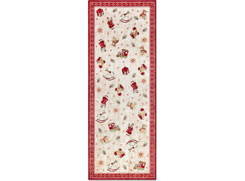 Behúň Villeroy & Boch Toy&#39;s delight so strihaným vlasom 106217 Red, Multicolor