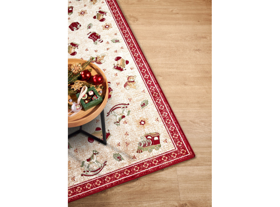 Behúň Villeroy & Boch Toy&#39;s delight so strihaným vlasom 106217 Red, Multicolor