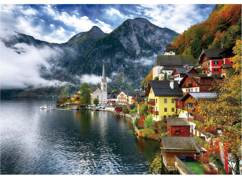 EDUCA Puzzle Hallstatt, Rakúsko 1500 dielikov